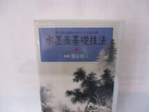 水墨画基礎技法 指導/藁谷耕仁 VHS 中古品 定形外510円～ ゆうパック60サイズ 1円～ 同梱可_画像2