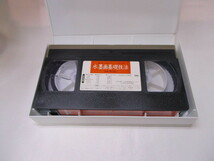 水墨画基礎技法 指導/藁谷耕仁 VHS 中古品 定形外510円～ ゆうパック60サイズ 1円～ 同梱可_画像8