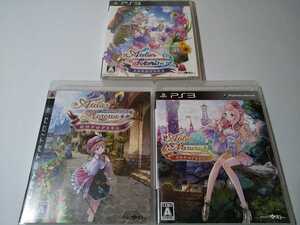 PS3 アーランドの錬金術士 三部作 ロロナ トトリ メルルのアトリエ 3本セット