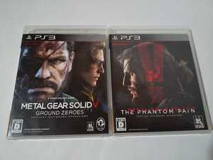ps3 メタルギア ソリッド5 ファントムペイン グラウンドゼロズ 2本セット メタルギアソリッドⅤ