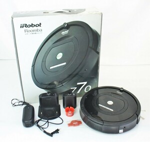 【行董】iRobot アイロボット Roomba ルンバ 770 ロボット掃除機 黒 ブラック 自動掃除機 AC043BOG25