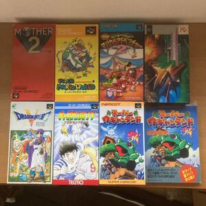 スーパーファミコンソフト 7本セット(箱説付き)+オマケ