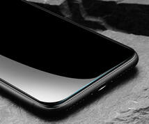 iPhone XS 強化ガラスフィルム 液晶保護 透明 高透過率 9H 飛散防止 指紋防止 iPhone X/iPhone 11Proも可 送料無料 匿名配送 未使用_画像4