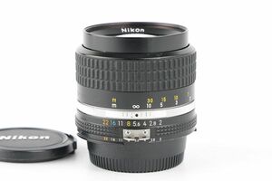 06376cmrk Nikon Ai NIKKOR 85mm F2S Ai-S 単焦点 中望遠レンズ Fマウント