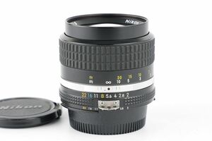 06554cmrk Nikon Ai NIKKOR 85mm F2S Ai-S 単焦点 中望遠レンズ Fマウント
