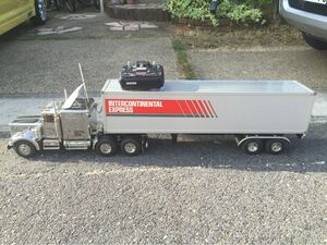 タミヤ キングハウラー メタリックスペシャル トレーラー付