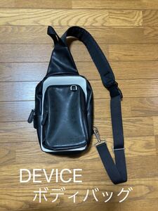 DEVICE メンズバッグ ボディバッグ ワンショルダーバッグ