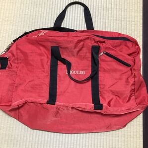 中古品 赤い大きなカバン 46x60x27