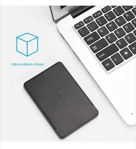 容量が大きいUSB3.0外付けポータブルHDD750GB(HDD WD)