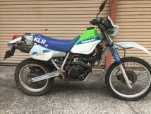 カワサキ　KLR250 レストアベース、部品取り車　和歌山〜_画像3