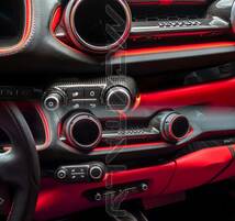 #最安値・最高品質ドライカーボン製Ferrariフェラーリ812対応交換式ACクラスターパネル_画像3