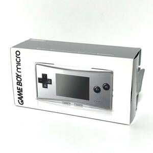 任天堂 ゲームボーイミクロ シルバー Nintendo GAME BOY micro SILVER C/OXY-S-AA-JPN 動作品