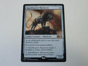 MTG 美品 【灯狩人のマスティコア】 （レア） M21 英 4枚迄