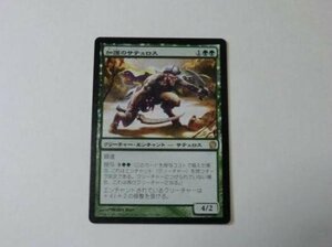 MTG 美品 【加護のサテュロス】 （レア） THS 日 9枚迄