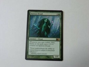 MTG 美品 【クウィリーオンのドライアド】 （レア） M13 英 5枚迄