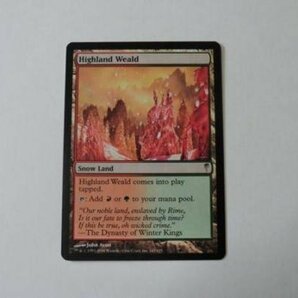 MTG 美品 【高地の森林】 （アンコモン） CSP 英 1枚迄の画像1