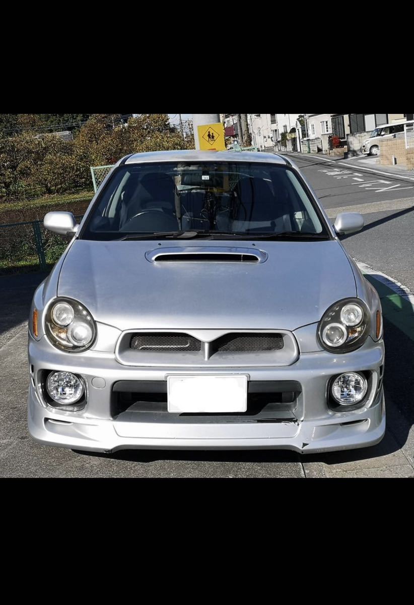 廃盤 絶版品 シーウエスト メッシュフロントグリル インプレッサ GDB