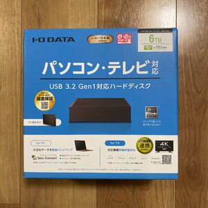 I/O DATA 外付HDD HDCX-UTL6K 6.0TB