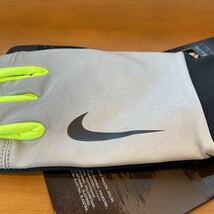 新品! NIKE フラッシュ ランニンググローブ L/ ナイキ マラソン GLOVE リフレクター 反射材 手袋 gyakusou Oregon Project_画像3