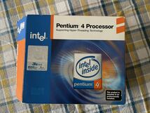 ☆★　intel　Pentium 4 Processor　空き箱　CPU本体なし　★☆彡_画像1