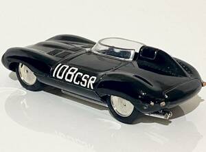 1/43 Jaguar D-Type 108CSR *Tom Ruthford - Speed Record 1960 Bonneville Speed Trials 185.47mph* Jaguar D type Speed record 