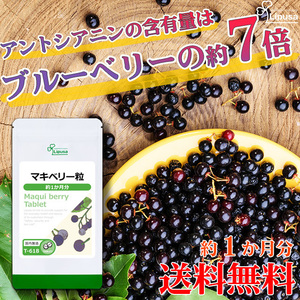 【リプサ公式】 マキベリー粒 約1か月分 T-618 サプリメント サプリ 健康食品 送料無料