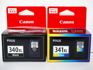 新品 Canon キヤノン純正品 インクカートリッジ 大容量タイプ BC-340XL BC-341XL セット