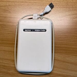 BUFFALO ポータブルHDD ポータブルハードディスク USB2.0 HD-PS120U2-WH