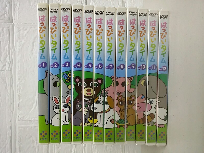 にすれキズ しちだ 七田 はっぴいタイムDVD vol1~12の通販 by のんぱ｜ラクマ がついてい