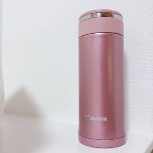 象印 ステンレスマグ ミニボトル 水筒 ZOJIRUSHI マグボトル ロゼ 0.36リットル