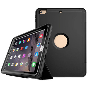 Checoo New iPad 9.7 2017/2018 ケース　アイパッドケース　全面保護 耐衝撃 生活防水 PCTPU二重構造 防塵