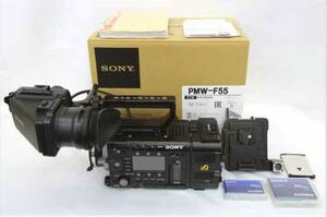 ★超希少品★ SONY CineAlta 4Kカメラ PMW-F55 （RAWレコーダー AXS-R5・ビューファインダー DVF-L350 付き）