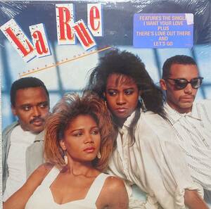 【LP R&B Classic】La Rue「There's Love Out There」オリジナル US盤 シュリンク付！