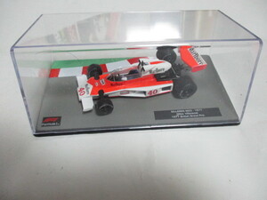 即決 デアゴスティーニ F1マシン コレクション №56 1/43 マクラーレン M23 1977年イギリスGP №40 ジル・ビルヌーブ マルボロ仕様