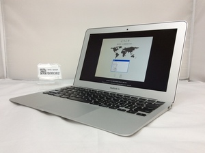 訳あり△1円スタート/Apple MacBook Air 11-inch Mid 2012 A1465 EMC2558/Core i7 2.0 GHz/128GB/8GB/11.6インチ/Mac OS Catalina