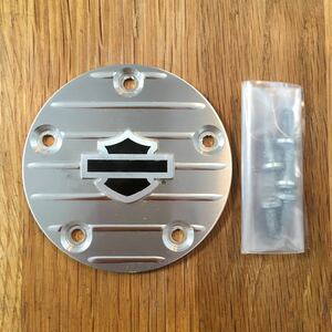 HARLEY-DAVIDSON Cover Harley Davidson original timer cover Point cover side emblem φ78.