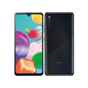 SIMロック解除済 au Galaxy A41 ブラック