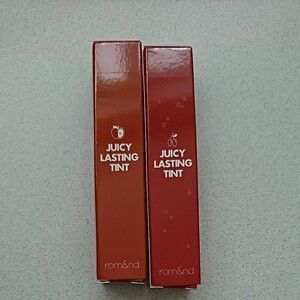 ロムアンド 2本セット売り。( 1点1320円程する為かなり安いです。お値下げ不可。)