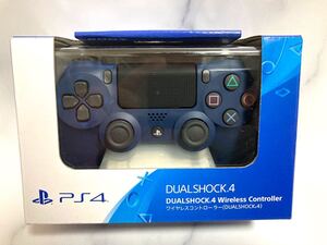 ワイヤレスコントローラー (DUALSHOCK 4) ミッドナイト・ブルー