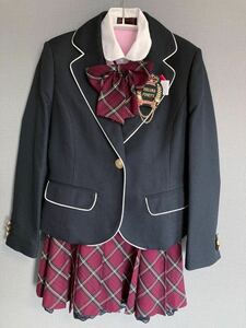 卒業式 女の子 150サイズ スーツ セット DECORA PINKY'S デコラピンキーズ 数回着用