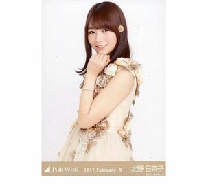 227 乃木坂46 生写真 公式グッズ 1枚　北野日奈子　チュウ　スペシャル衣装4 2017.February-II 限定品