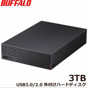 3TB BUFFALO 外付けHDD HD-NRLD3.0U3-BA