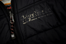 A-3733★HG HYSTERIC GLAMOUR ヒステリックグラマー ヒスミニ★ブラック黒色 リップストップ 中綿 ジャンパー パーカー 男女兼用 120cm_画像7