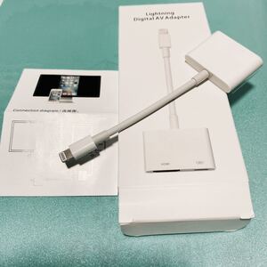 HDMI変換ケーブル Lightning Adapter