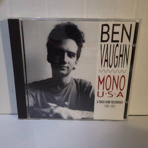 輸入盤【CD】Ben Vaughn Mono U.S.A.【中古品】A-HAON-039-2 ベン・ヴォーン