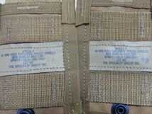 M56 良品！◆MOLLEⅡ 40MM HIGH EXPIOSIVE POUCH シングルグレネードポーチ2個◆米軍◆サバゲー！_画像6