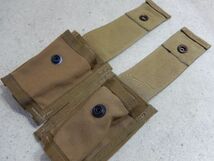 M56 良品！◆MOLLEⅡ 40MM HIGH EXPIOSIVE POUCH シングルグレネードポーチ2個◆米軍◆サバゲー！_画像7