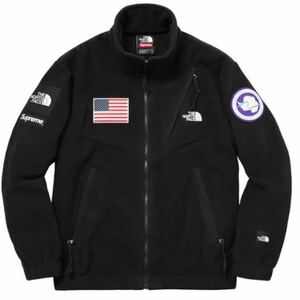Supreme 17SS The North Face Trans Antarctica Expedition Fleece Jacket XL 黒 BLACK フリース シュプリームノースフェイス ジャケット 