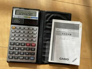 CASIO カシオ 関数電卓 fx-3600Pv PROGRAM FX プログラム　【動作確認済】