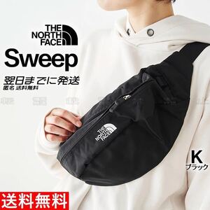THE NORTH FACE ザ ノースフェイス Sweep スウィープ ボディーバッグ ウエストポーチ ウエストバッグ ブラック 送料無料